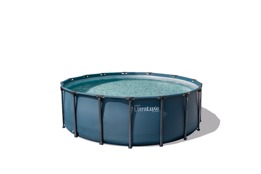 UltraLuxe Round Pool Set 488x132 cm  UltraLuxe Round Pool Set 488x132 cm UltraLuxe Round Pool Set 488x132 cm The German Outlet