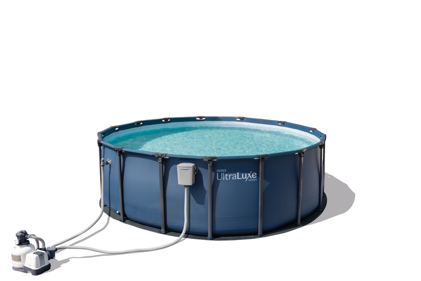 UltraLuxe Round Pool Set 488x132 cm  UltraLuxe Round Pool Set 488x132 cm UltraLuxe Round Pool Set 488x132 cm The German Outlet