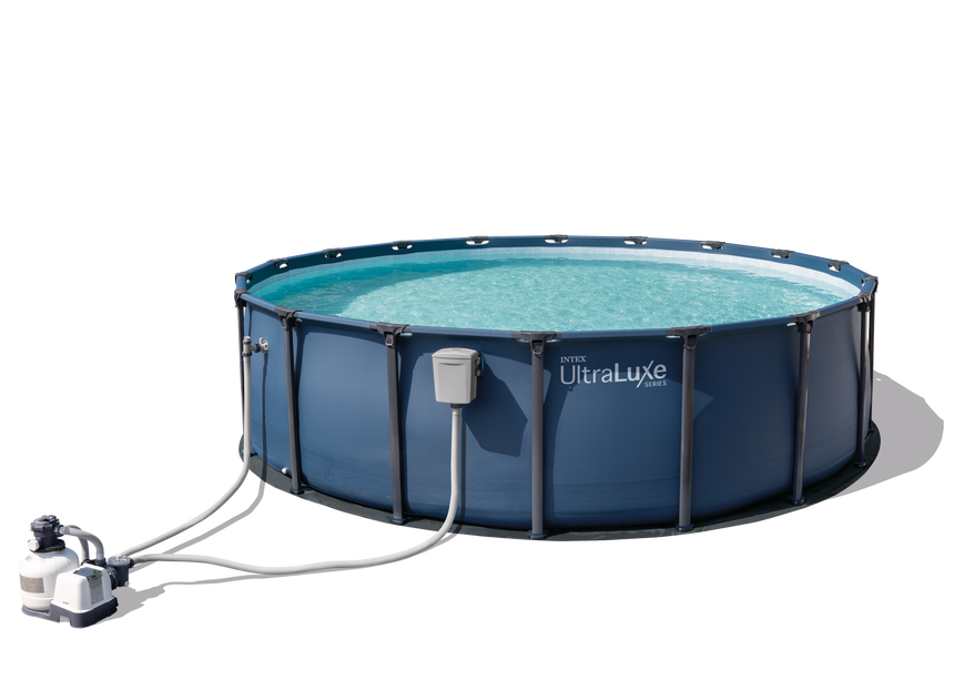 UltraLuxe Round Pool Set 549x132 cm home pool UltraLuxe Round Pool Set 549x132 cm UltraLuxe Round Pool Set 549x132 cm Intex