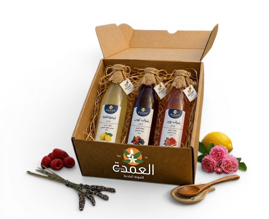 Refreshing Fruit Drink Syrup Box