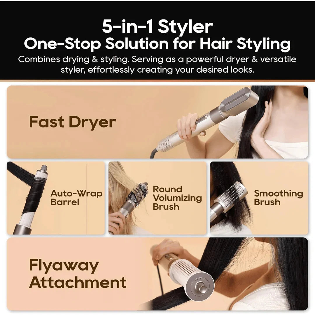AirStyle Pro 5 in 1 Hair Styler Airbrushes AirStyle Pro 5 in 1 Hair Styler AirStyle Pro 5 in 1 Hair Styler Dreame