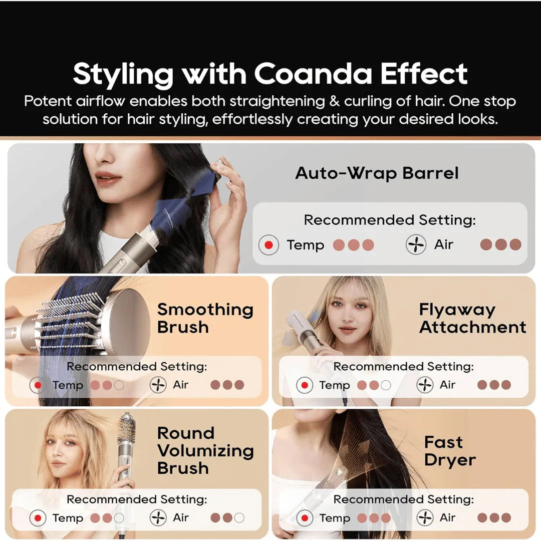 AirStyle Pro 5 in 1 Hair Styler Airbrushes AirStyle Pro 5 in 1 Hair Styler AirStyle Pro 5 in 1 Hair Styler Dreame
