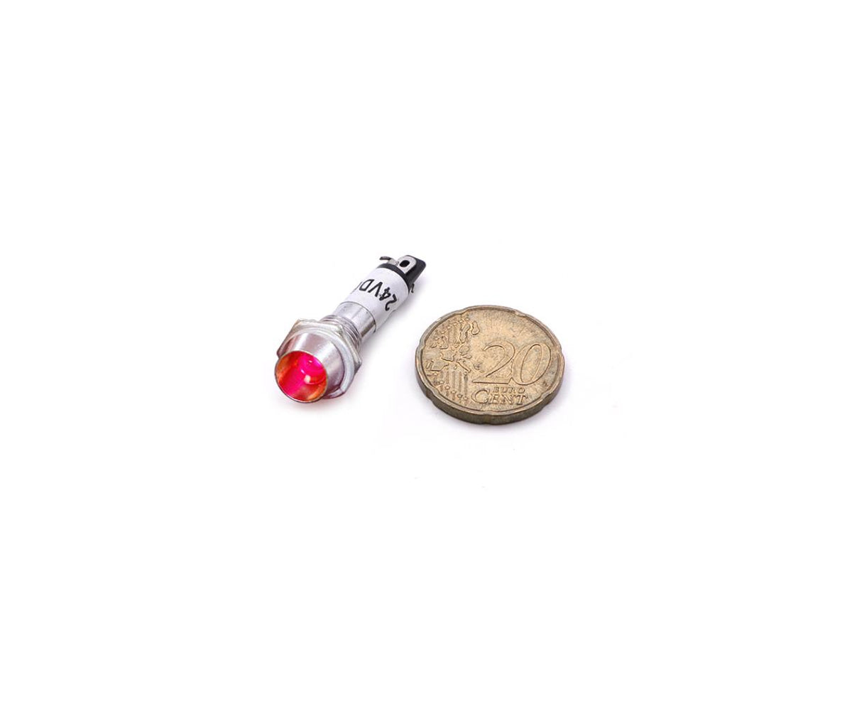 LED Indicator - 24V - 8mm - Red
