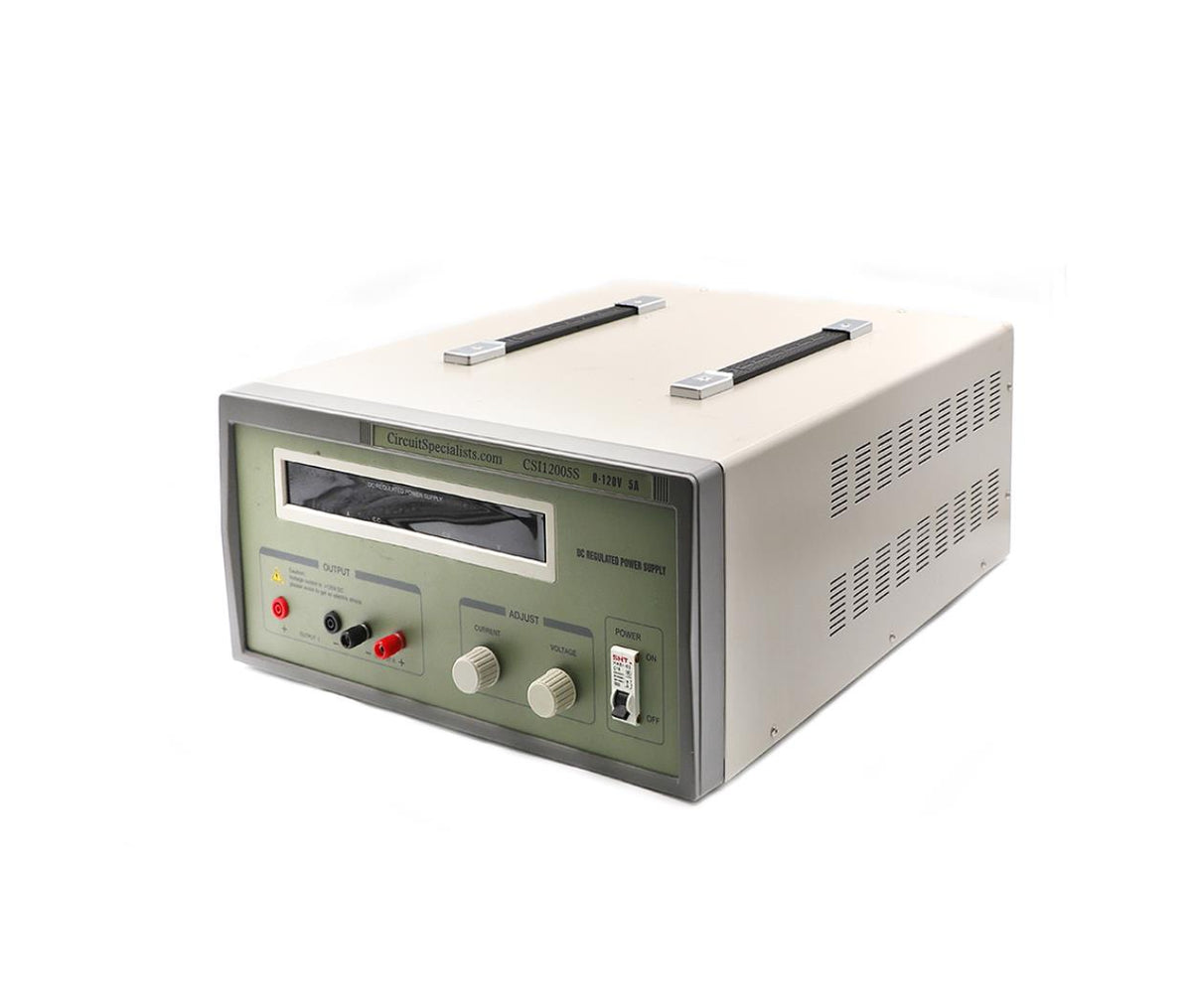 Power Supply Variable DC Digital 120V 5A CSI