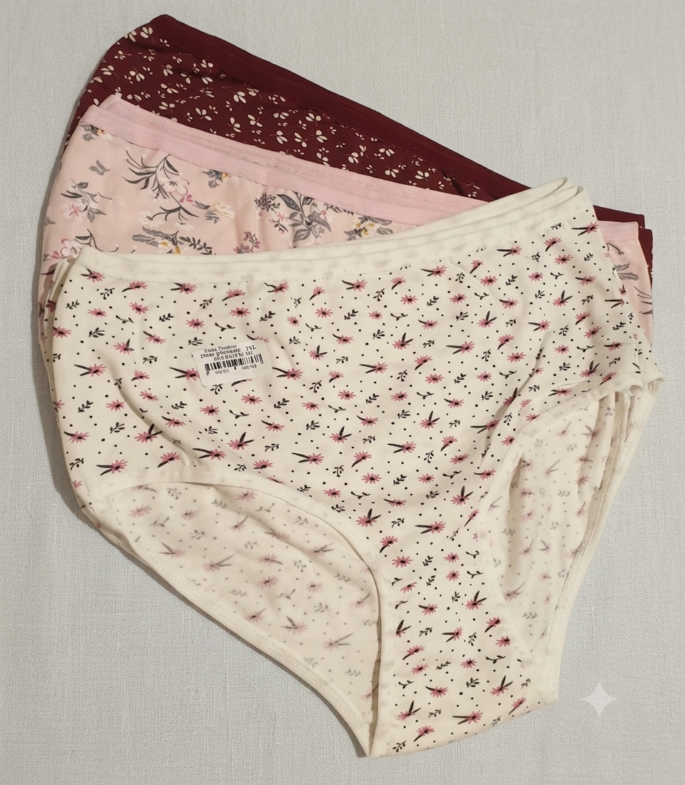 Pinky Promise Printed Slip Underwear 2XL