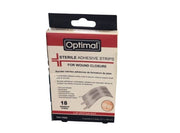 Optimal Wound Closure Adhesive 0.5 Inch 18 Strips