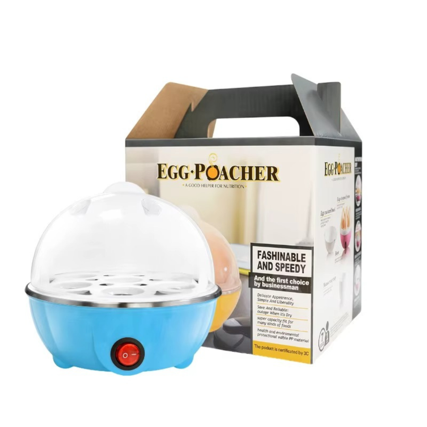 Electric Egg Cooker And Boiler With Steamer