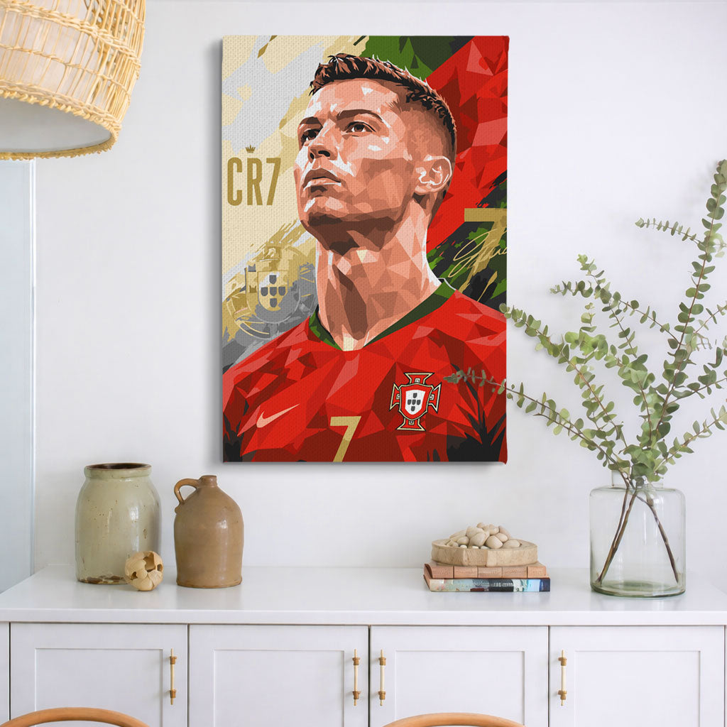 Cristiano Ronaldo Paint by Numbers Kit