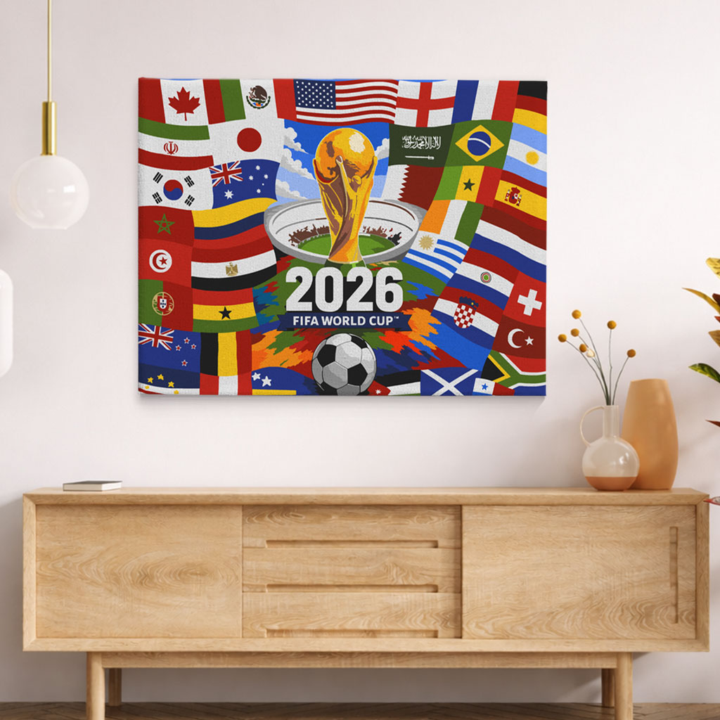 World Cup 2026 Paint By Numbers Kit