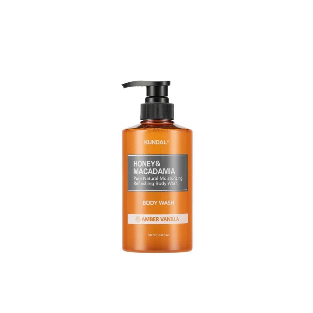 Honey & Macadamia Pure Body Wash Amber Vanilla