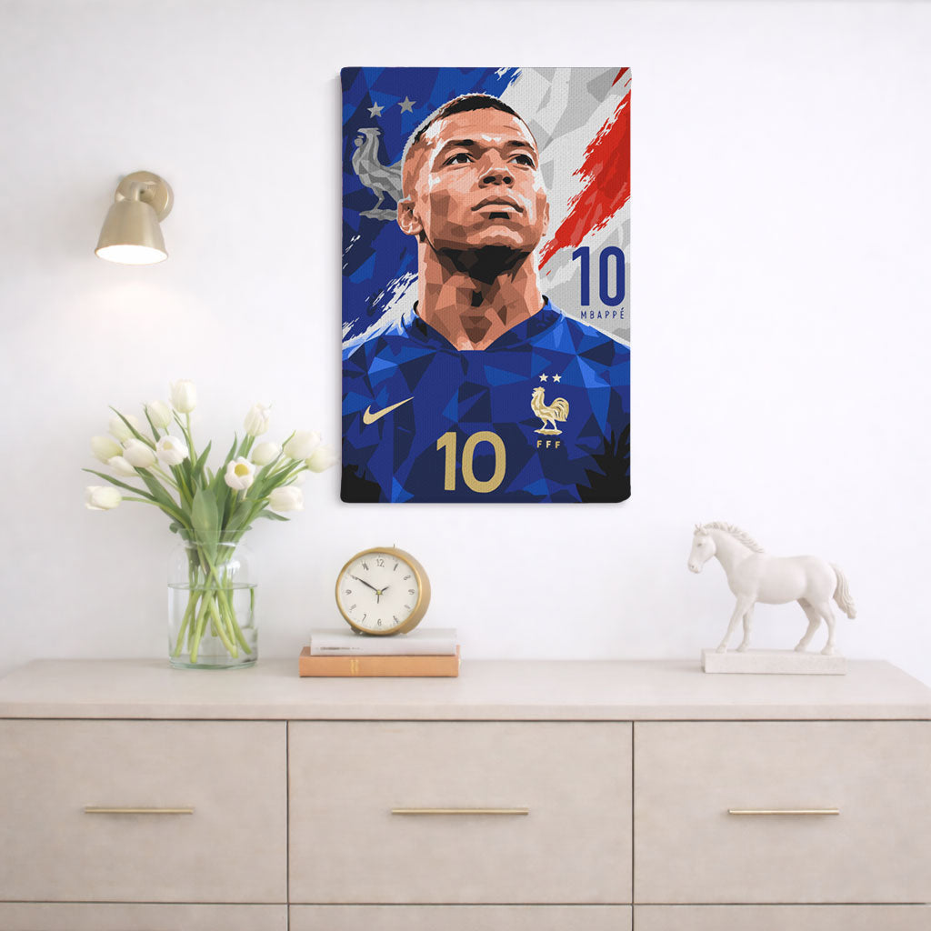Kylian Mbappé Paint by Numbers Kit