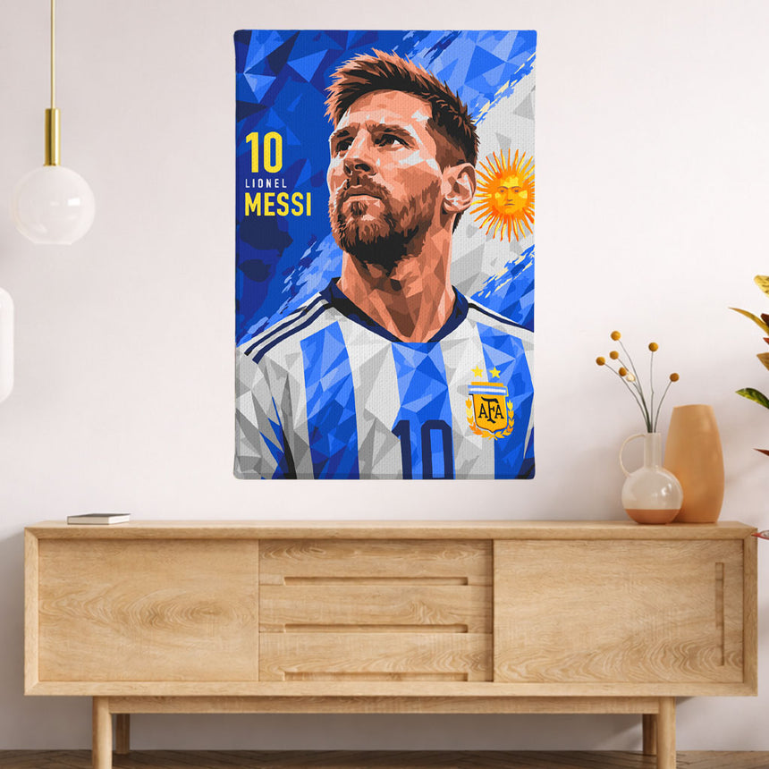 Lionel Messi Paint by Numbers Kit