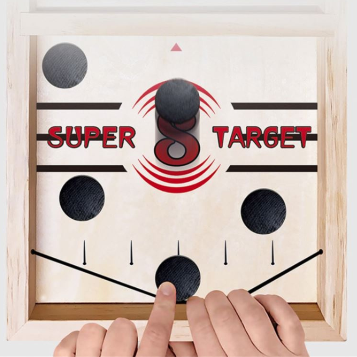 Wooden Hockey Battle Game