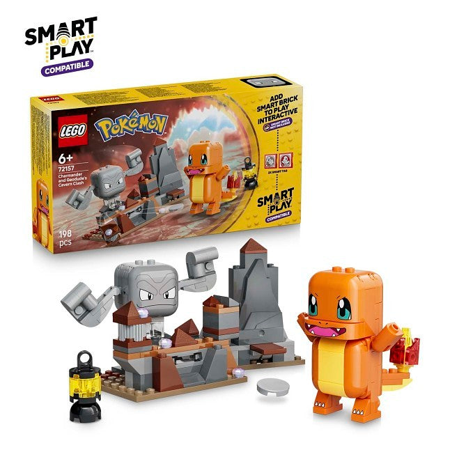 LEGO Smart Play Charmander and Geodude's Cavern Clash (72157) by LEGO