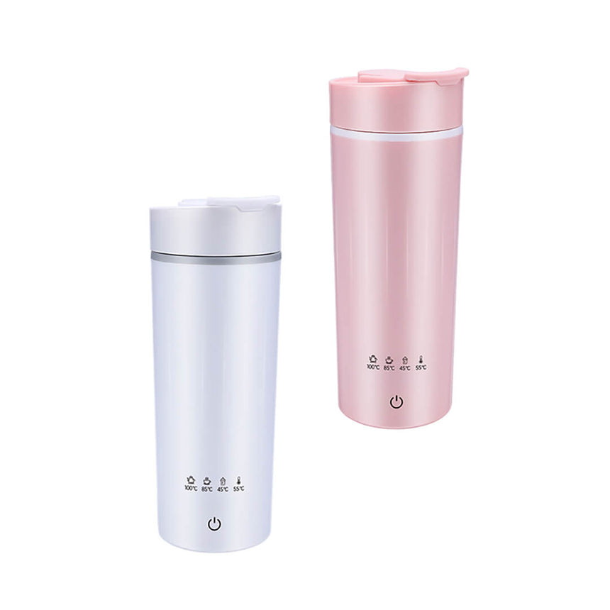 Compact 2-in-1 electric kettle and insulated mug