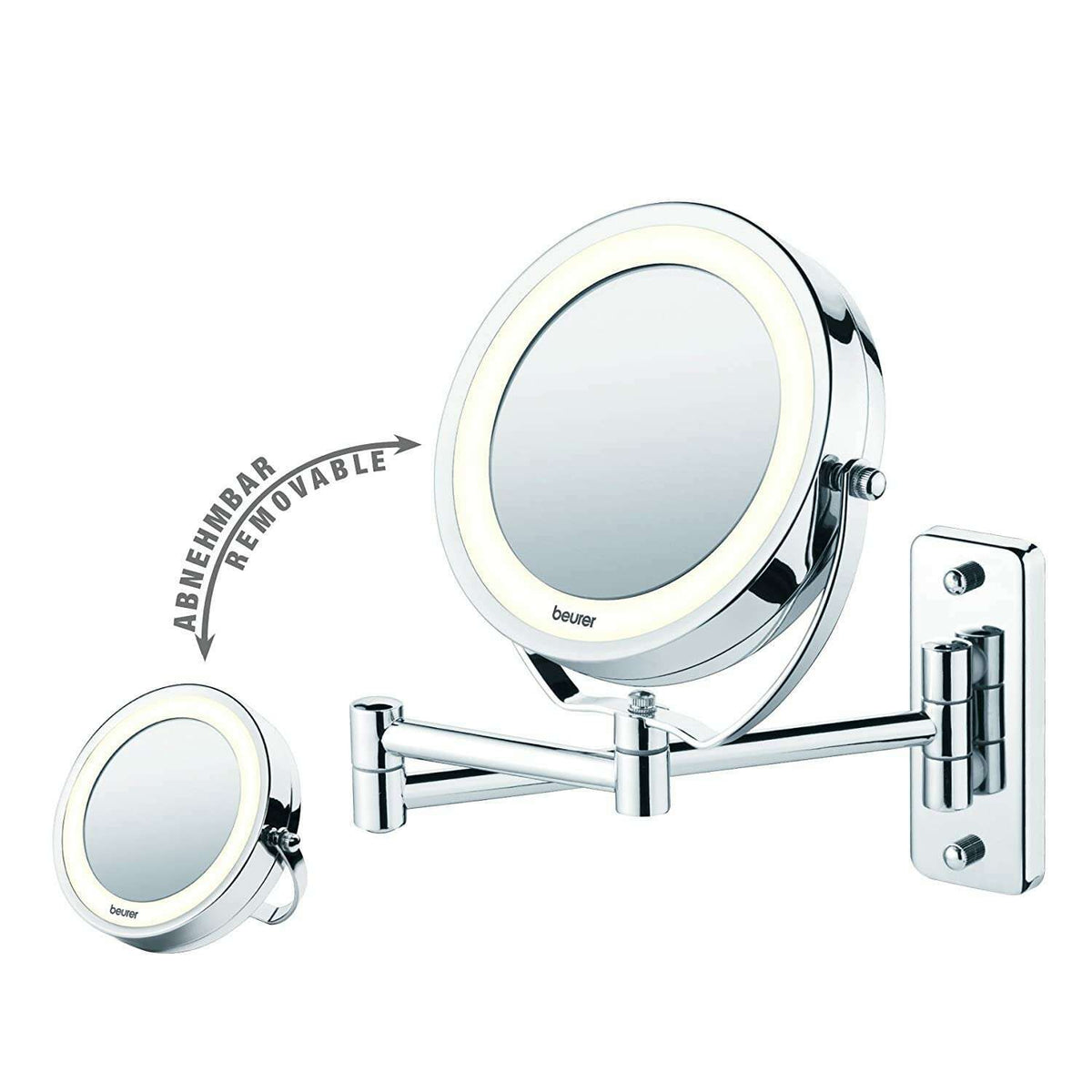 The German Outlet, Beurer, 2 in 1 Illuminated Cosmetics Mirror