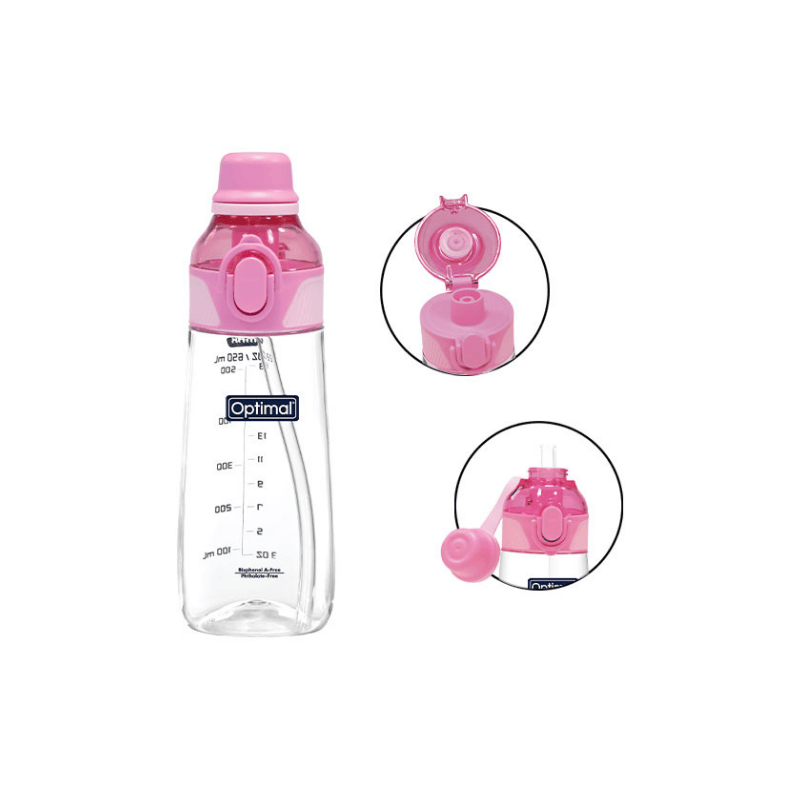Optimal 2in1 Spout And Straw Tritan Cup - 650 mL