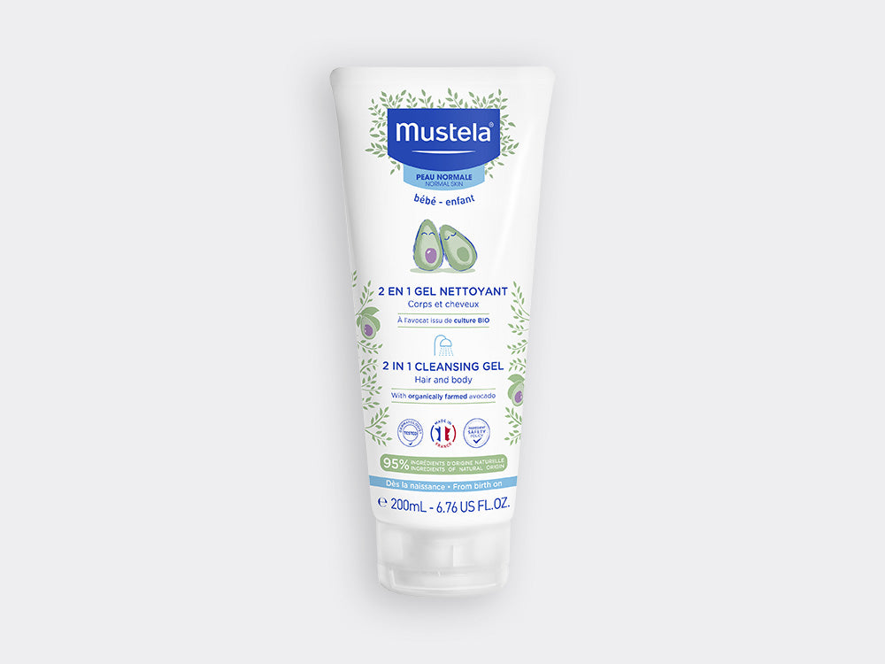 2in1 Cleansing Gel Mustela 200 mL