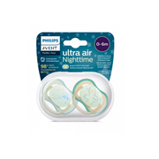 Philips Avent Ultra Air Night Time Soother 0-6 Boy