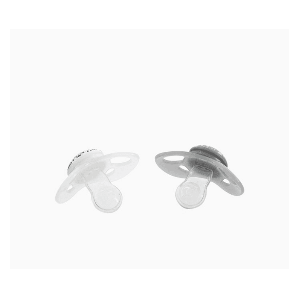 The German Outlet, Twistshake, 2x Baby's Dummy Grey & White