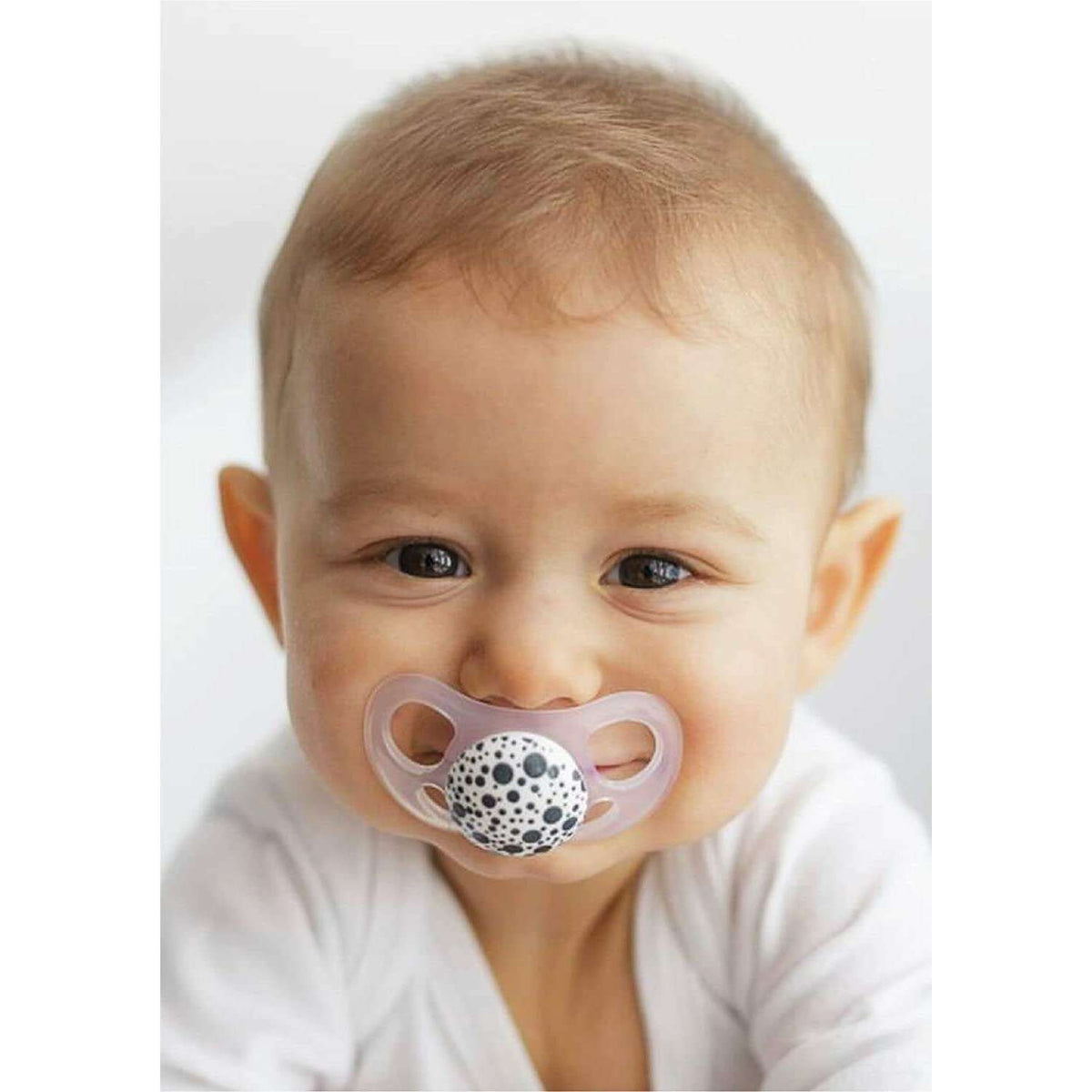 The German Outlet, Twistshake, 2x Baby's Dummy Grey & White