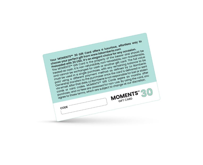 La Bomberie Moments 30 Gift Card 30 USD
