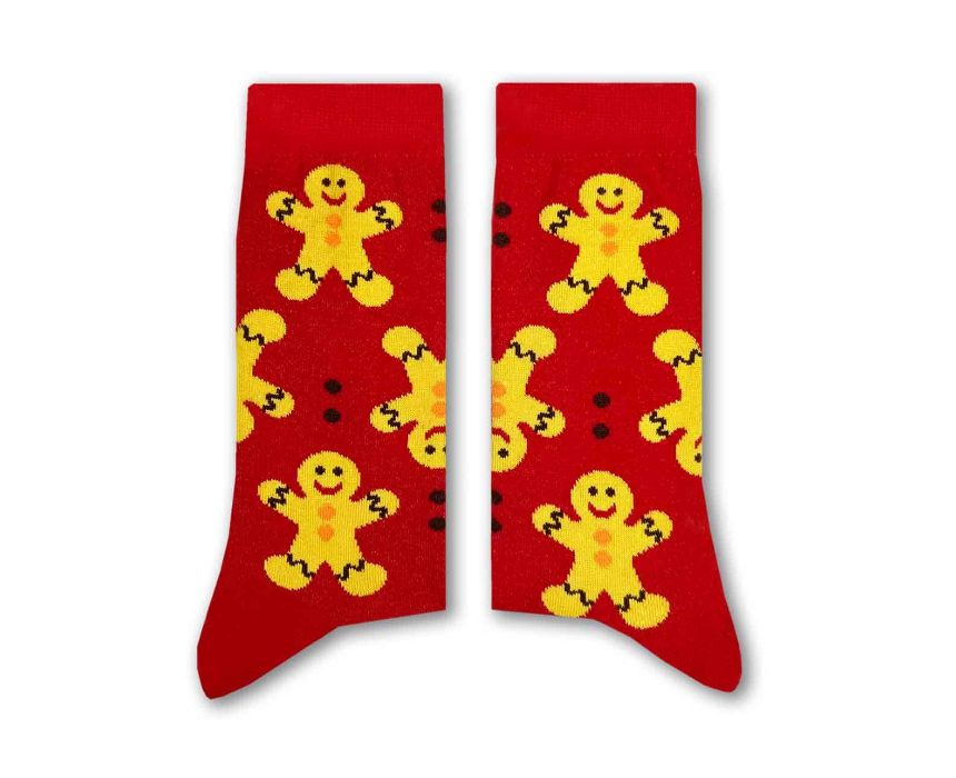 Gingerbread Man Long Socks