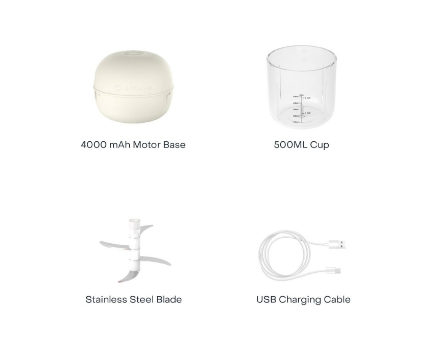 Nutricook Chopper Desert Sand
