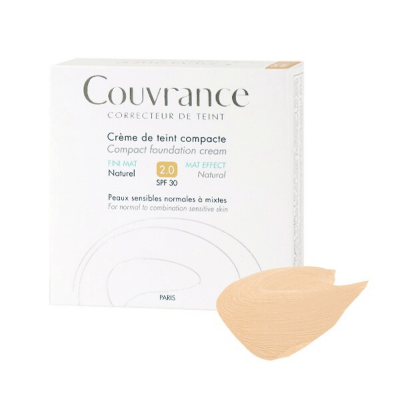 Avene Couv Oil Free Naturel Compact 10GR