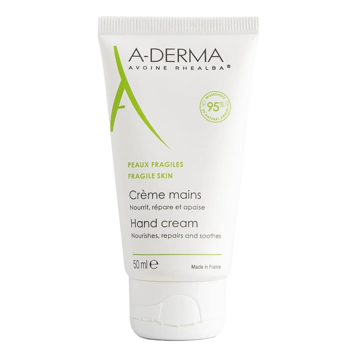 Aderma Avoine Rhealba Creme Mains 50 ml
