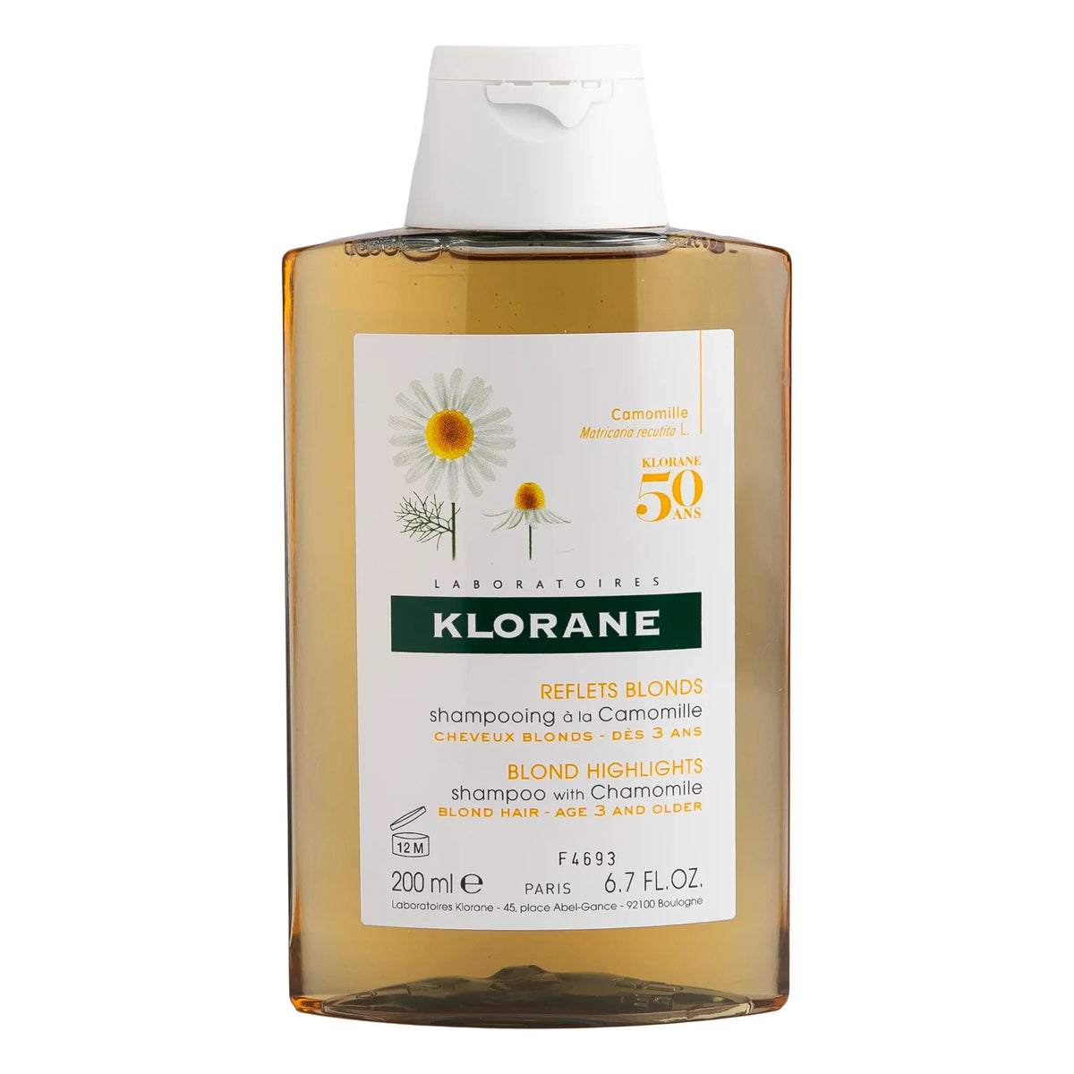 Klorane Shp Camomille 200ML