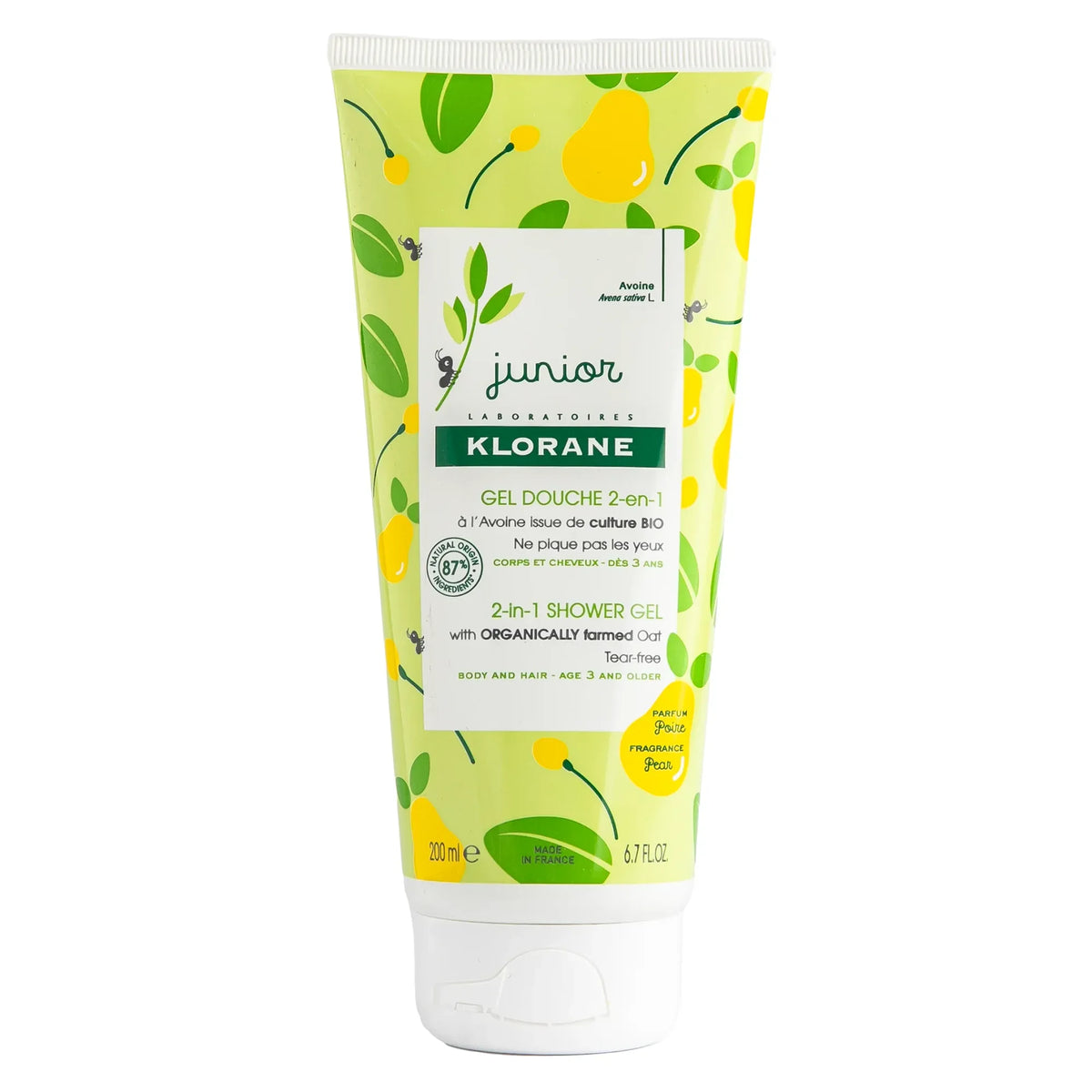 Klorane Junior Gel Douche Corp Chev
