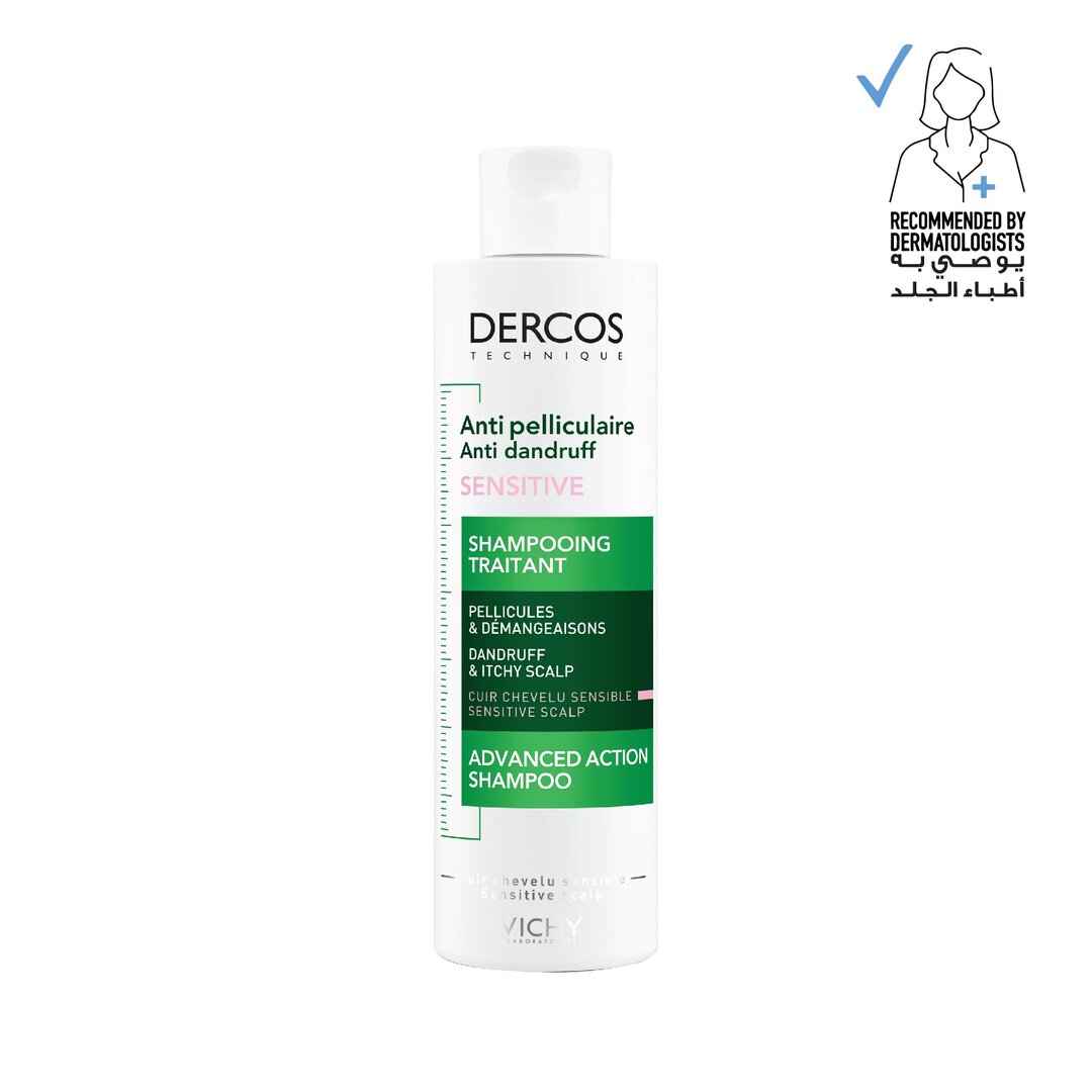 Vichy Dercos Anti-Dandruff Shampoo For Sensitive Scalp 200ml