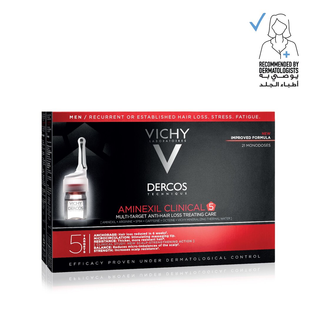 Vichy Dercos Aminexil Clinical 5 Anti-Hair Fall Treatment 6ml