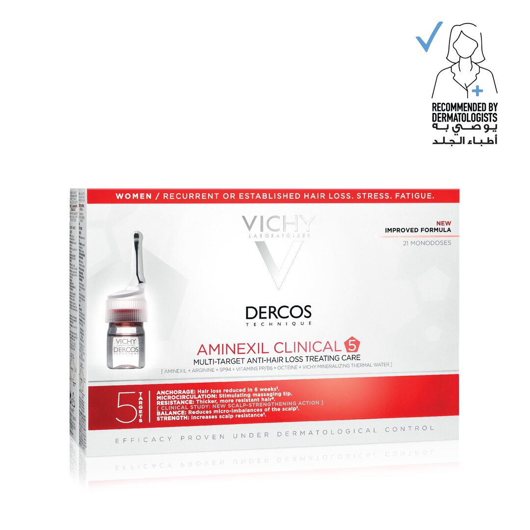 Vichy Dercos Aminexil Clinical 5 Anti-Hair Fall Treatment 6ml