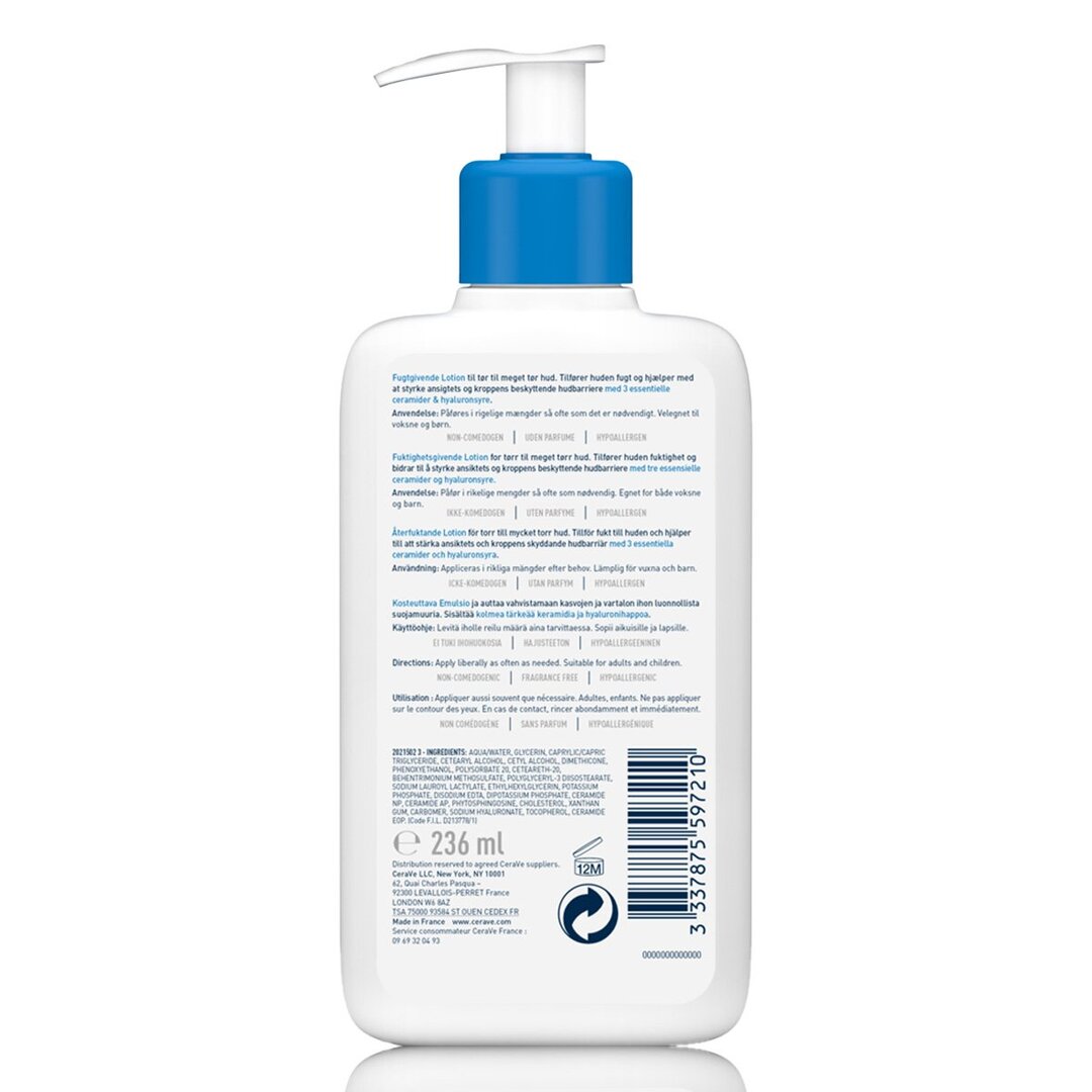 Cerave Moisturizing Lotion for Normal to Dry Skin 236ml