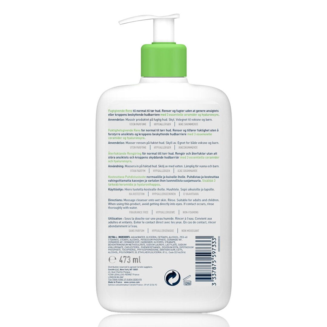 Cerave Hydrating Cleanser 473ml