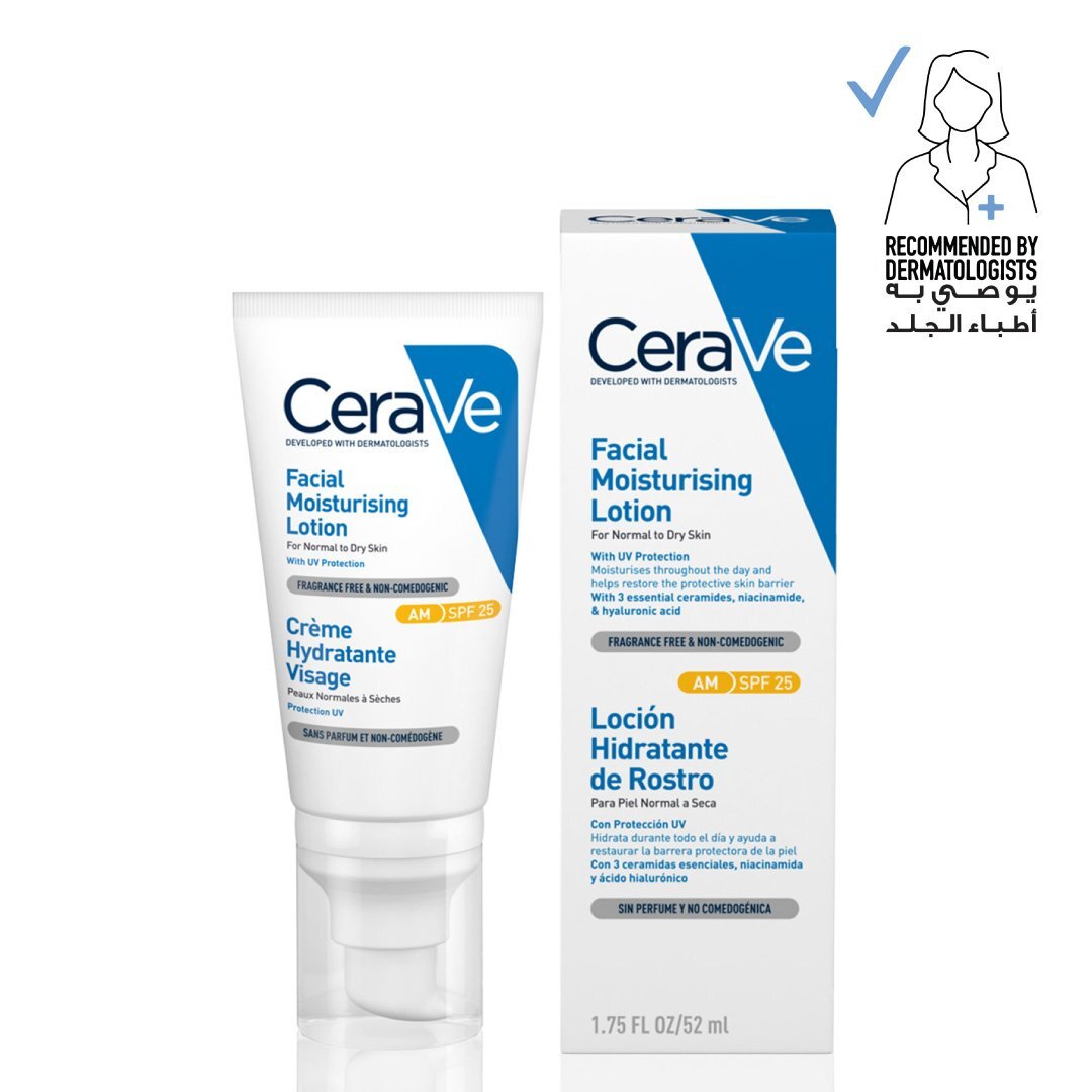 Cerave AM Facial Moisturizing Lotion SPF25 52ml
