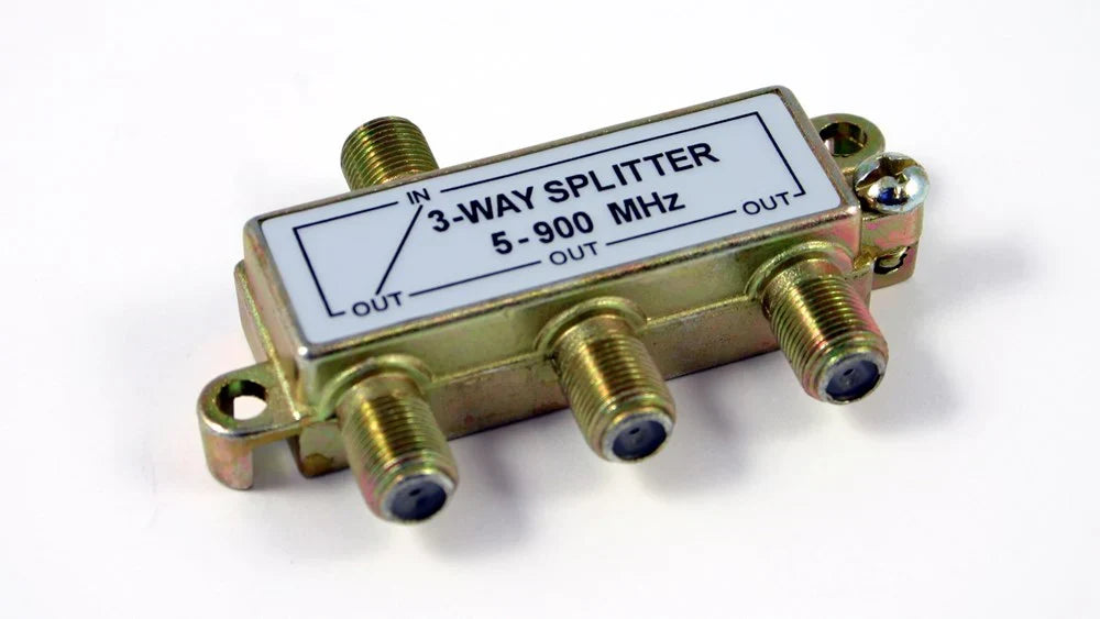 3-Way Splitter Satellite Accessory