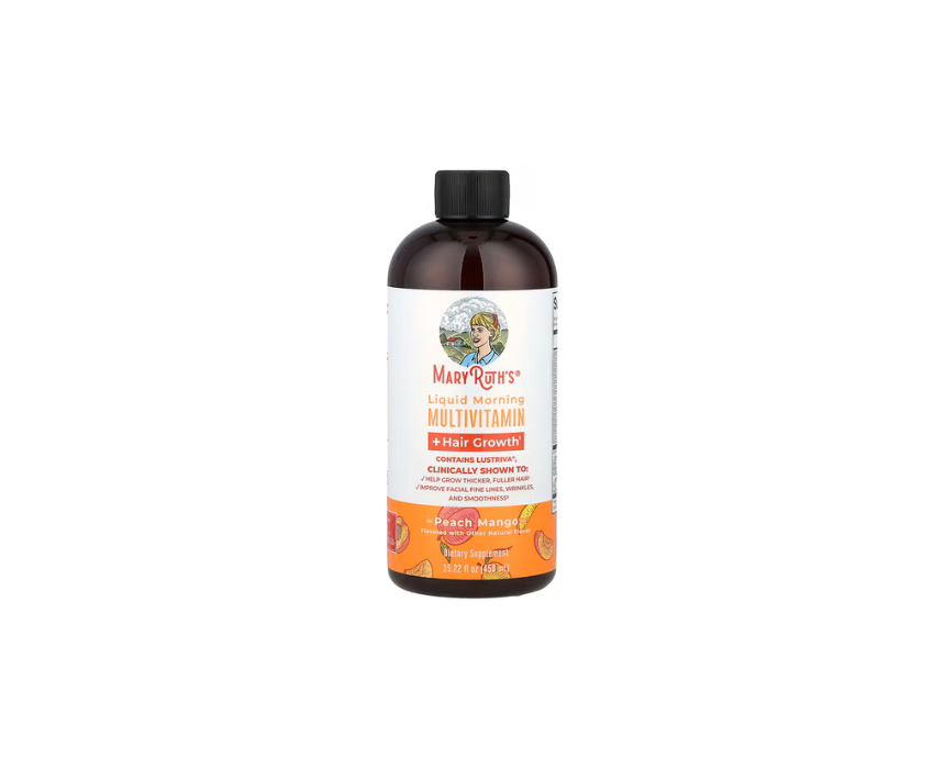 MaryRuth's Liquid Morning Multivitamin Peach Mango