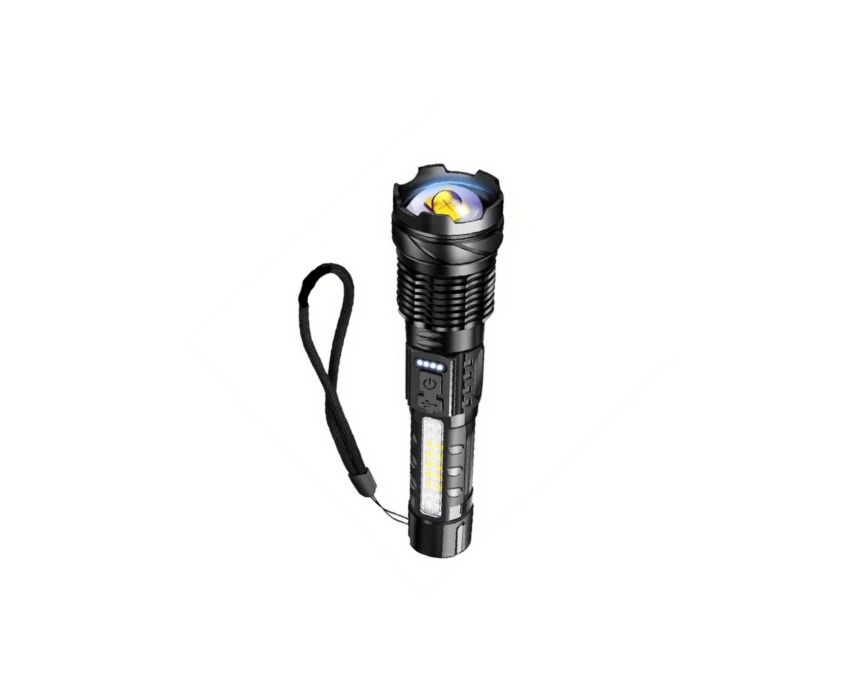 LED Torch A76 2000 Lumens Zoom USB-C