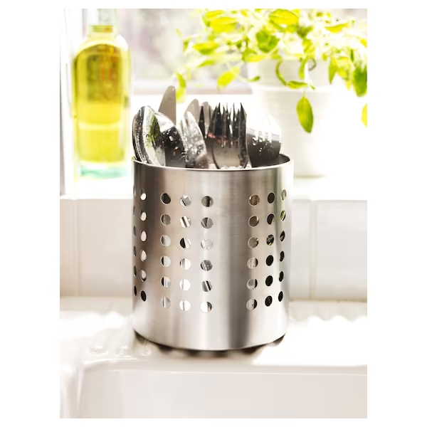 IKEA Stainless Steel Cutlery Stand 13.5 cm