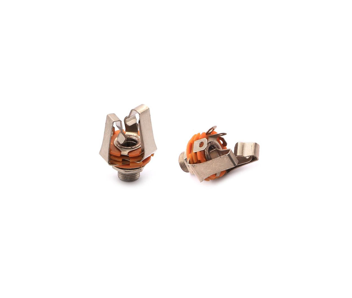 Audio Socket Jack Mono Female 6.3mm 2-Pole Metal Chassis Mount
