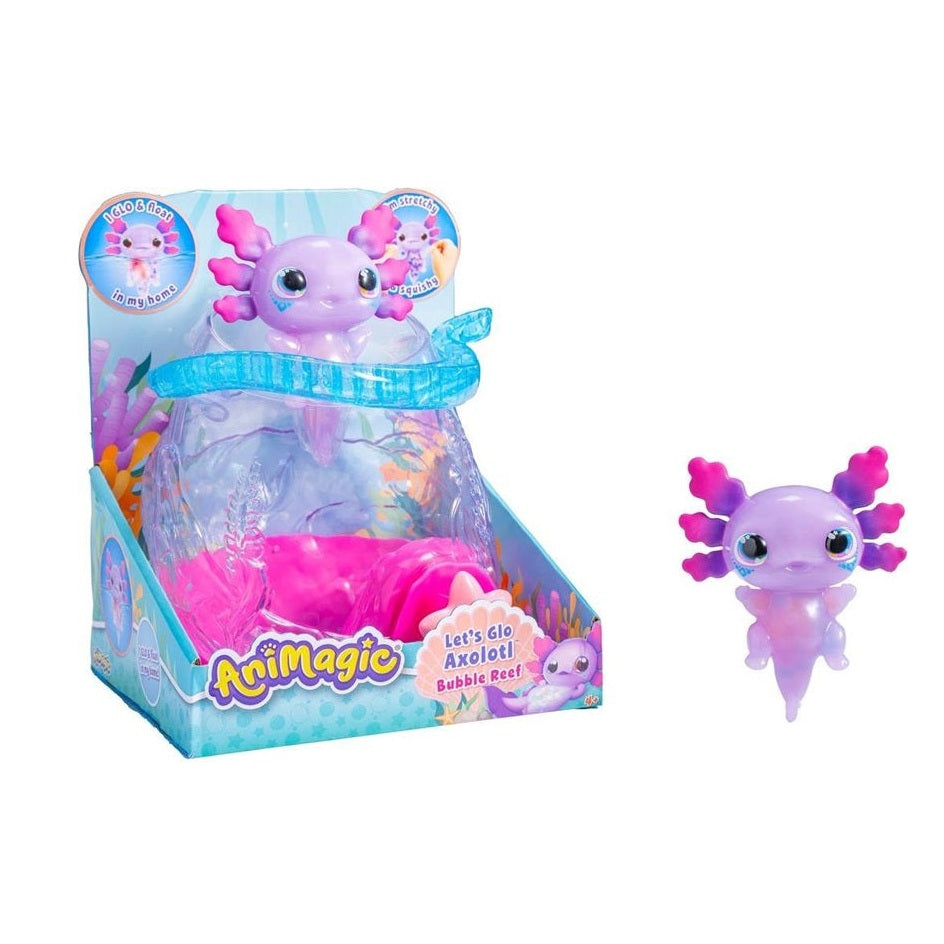 Goliath Animagic Let’s Glo Axolotl Bubble Reef by Goliath