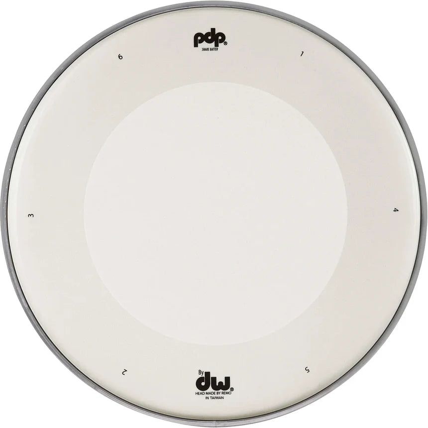 PDP 12" White Coated Dry Snare Head