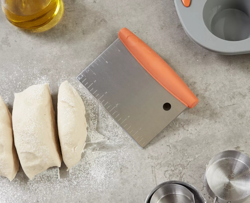 Bake It Chef Dough Pastry Cutter Stainless Steel
