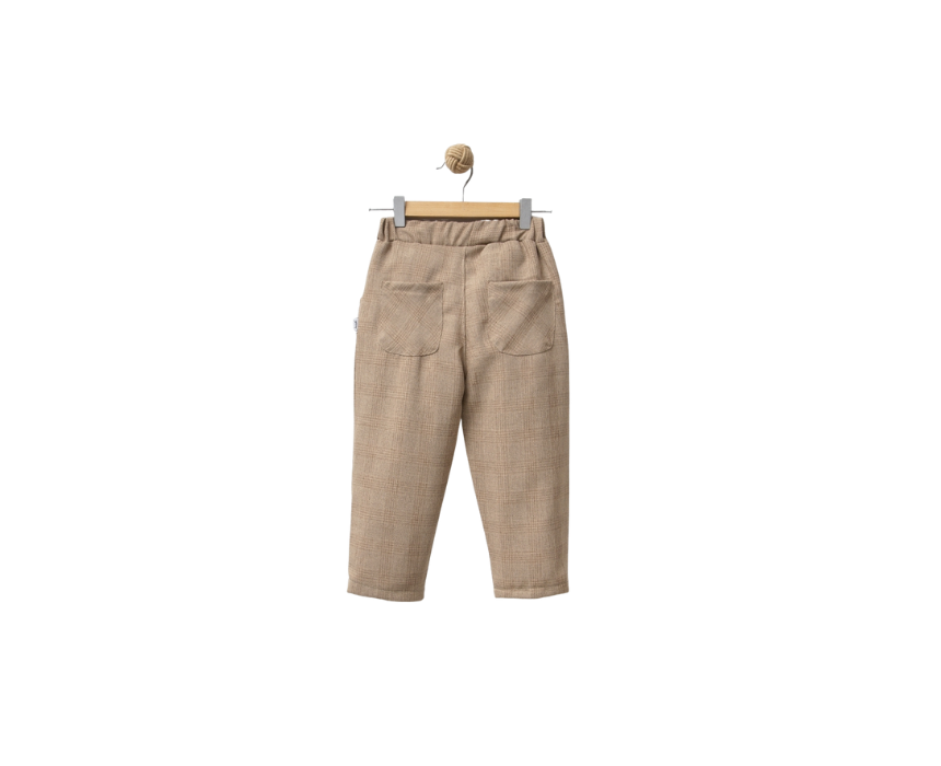Boys Child Elastic Waist In Brown