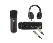 Behringer U Phoria Studio Recording and Podcasting Bundle