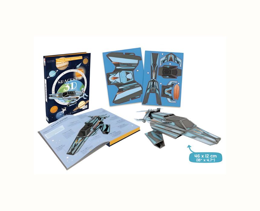 Sassi Spaceship 3D Set