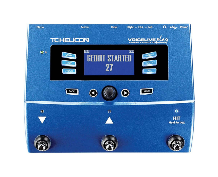TC Helicon Vocal Guitar Effects Processor Voicelive Play